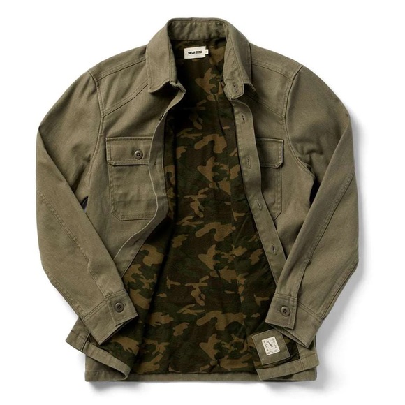 Taylor stitch shop shirt size 38 Army Green - Picture 4 of 16